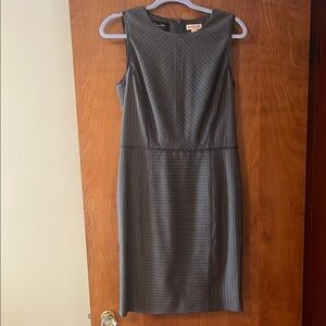 Brooks Brothers Gray Sleeveless Dress